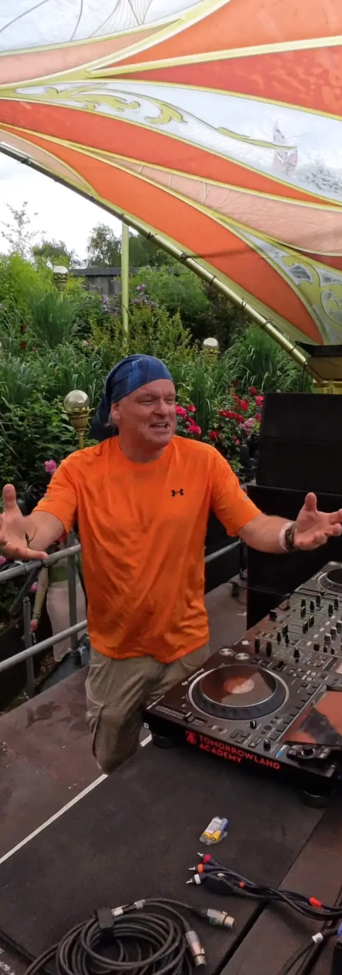 DJ Cassollage auf der Rise Stage 2024