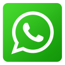 WhatsApp Symbol von WhatsApp in grünem Quadrat mit einem weißen Telefonhörer.